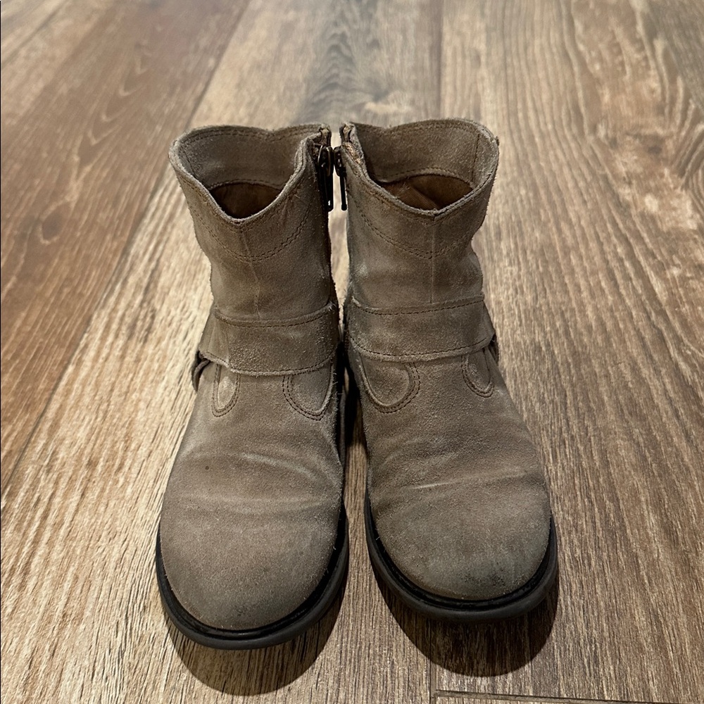 Mango kid size 30 (US12.5) light brown Ankle Boots